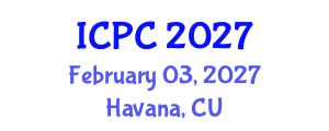International Conference on Polymers and Composites (ICPC) February 03, 2027 - Havana, Cuba International Conference on Polymers and Composites (ICPC) February 03, 2027 - Havana, Cuba