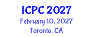 International Conference on Polymers and Composites (ICPC) February 10, 2027 - Toronto, Canada International Conference on Polymers and Composites (ICPC) February 10, 2027 - Toronto, Canada