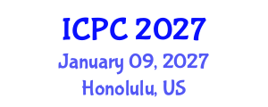 International Conference on Polymers and Composites (ICPC) January 09, 2027 - Honolulu, United States