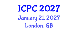 International Conference on Polymers and Composites (ICPC) January 21, 2027 - London, United Kingdom International Conference on Polymers and Composites (ICPC) January 21, 2027 - London, United Kingdom