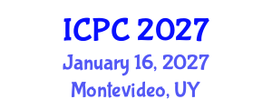 International Conference on Polymers and Composites (ICPC) January 16, 2027 - Montevideo, Uruguay International Conference on Polymers and Composites (ICPC) January 16, 2027 - Montevideo, Uruguay