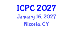 International Conference on Polymers and Composites (ICPC) January 16, 2027 - Nicosia, Cyprus International Conference on Polymers and Composites (ICPC) January 16, 2027 - Nicosia, Cyprus