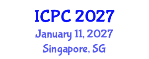 International Conference on Polymers and Composites (ICPC) January 11, 2027 - Singapore, Singapore International Conference on Polymers and Composites (ICPC) January 11, 2027 - Singapore, Singapore