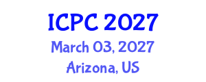 International Conference on Polymers and Composites (ICPC) March 03, 2027 - Arizona, United States International Conference on Polymers and Composites (ICPC) March 03, 2027 - Arizona, United States