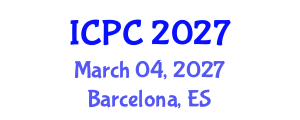 International Conference on Polymers and Composites (ICPC) March 04, 2027 - Barcelona, Spain International Conference on Polymers and Composites (ICPC) March 04, 2027 - Barcelona, Spain
