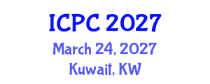 International Conference on Polymers and Composites (ICPC) March 24, 2027 - Kuwait, Kuwait International Conference on Polymers and Composites (ICPC) March 24, 2027 - Kuwait, Kuwait