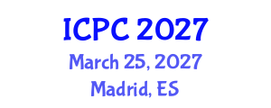 International Conference on Polymers and Composites (ICPC) March 25, 2027 - Madrid, Spain International Conference on Polymers and Composites (ICPC) March 25, 2027 - Madrid, Spain