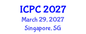 International Conference on Polymers and Composites (ICPC) March 29, 2027 - Singapore, Singapore International Conference on Polymers and Composites (ICPC) March 29, 2027 - Singapore, Singapore