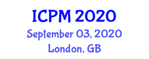 International Conference on Polymers and Materials (ICPM) September 03, 2020 - London, United Kingdom