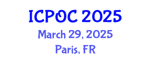 International Conference on Polymers and Organic Chemistry (ICPOC) March 29, 2025 - Paris, France