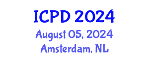International Conference on Population and Development (ICPD) August 05, 2024 - Amsterdam, Netherlands