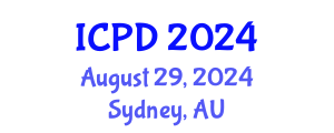 International Conference on Population and Development (ICPD) August 29, 2024 - Sydney, Australia
