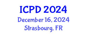 International Conference on Population and Development (ICPD) December 16, 2024 - Strasbourg, France