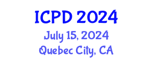 International Conference on Population and Development (ICPD) July 15, 2024 - Quebec City, Canada