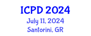 International Conference on Population and Development (ICPD) July 11, 2024 - Santorini, Greece
