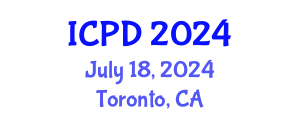 International Conference on Population and Development (ICPD) July 18, 2024 - Toronto, Canada