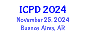 International Conference on Population and Development (ICPD) November 25, 2024 - Buenos Aires, Argentina