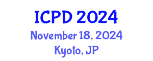 International Conference on Population and Development (ICPD) November 18, 2024 - Kyoto, Japan