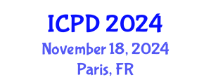 International Conference on Population and Development (ICPD) November 18, 2024 - Paris, France