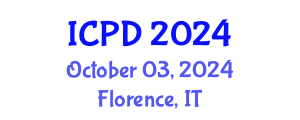 International Conference on Population and Development (ICPD) October 03, 2024 - Florence, Italy