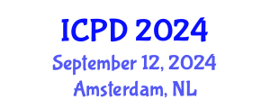 International Conference on Population and Development (ICPD) September 12, 2024 - Amsterdam, Netherlands