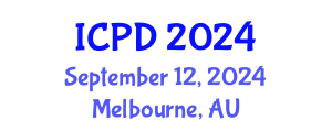 International Conference on Population and Development (ICPD) September 12, 2024 - Melbourne, Australia