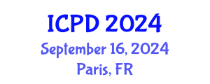 International Conference on Population and Development (ICPD) September 16, 2024 - Paris, France
