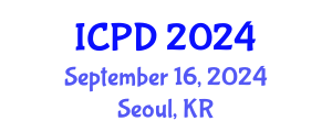 International Conference on Population and Development (ICPD) September 16, 2024 - Seoul, Republic of Korea