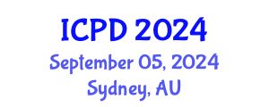 International Conference on Population and Development (ICPD) September 05, 2024 - Sydney, Australia