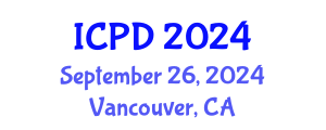 International Conference on Population and Development (ICPD) September 26, 2024 - Vancouver, Canada