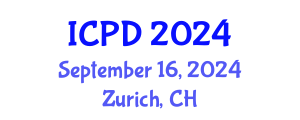 International Conference on Population and Development (ICPD) September 16, 2024 - Zurich, Switzerland
