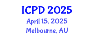 International Conference on Population and Development (ICPD) April 15, 2025 - Melbourne, Australia