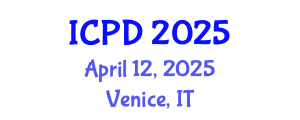 International Conference on Population and Development (ICPD) April 12, 2025 - Venice, Italy