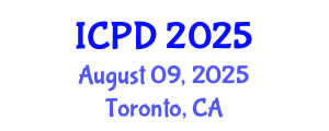 International Conference on Population and Development (ICPD) August 09, 2025 - Toronto, Canada