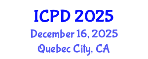International Conference on Population and Development (ICPD) December 16, 2025 - Quebec City, Canada