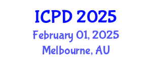 International Conference on Population and Development (ICPD) February 01, 2025 - Melbourne, Australia