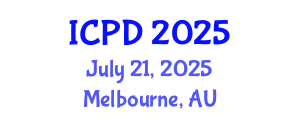 International Conference on Population and Development (ICPD) July 21, 2025 - Melbourne, Australia