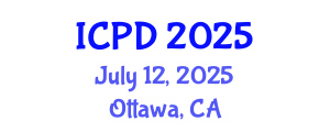 International Conference on Population and Development (ICPD) July 12, 2025 - Ottawa, Canada