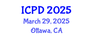 International Conference on Population and Development (ICPD) March 29, 2025 - Ottawa, Canada