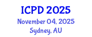 International Conference on Population and Development (ICPD) November 04, 2025 - Sydney, Australia