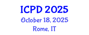 International Conference on Population and Development (ICPD) October 18, 2025 - Rome, Italy