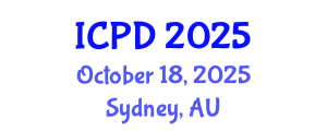 International Conference on Population and Development (ICPD) October 18, 2025 - Sydney, Australia