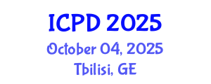 International Conference on Population and Development (ICPD) October 04, 2025 - Tbilisi, Georgia