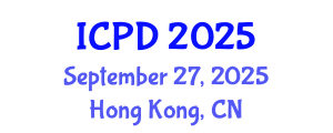 International Conference on Population and Development (ICPD) September 27, 2025 - Hong Kong, China