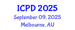 International Conference on Population and Development (ICPD) September 09, 2025 - Melbourne, Australia