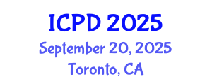 International Conference on Population and Development (ICPD) September 20, 2025 - Toronto, Canada
