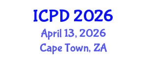 International Conference on Population and Development (ICPD) April 13, 2026 - Cape Town, South Africa International Conference on Population and Development (ICPD) April 13, 2026 - Cape Town, South Africa