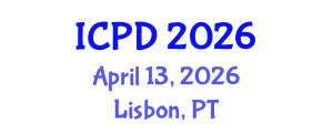 International Conference on Population and Development (ICPD) April 13, 2026 - Lisbon, Portugal International Conference on Population and Development (ICPD) April 13, 2026 - Lisbon, Portugal
