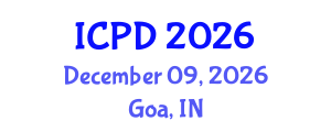 International Conference on Population and Development (ICPD) December 09, 2026 - Goa, India International Conference on Population and Development (ICPD) December 09, 2026 - Goa, India