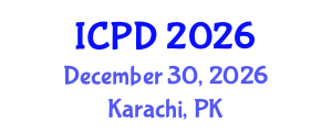 International Conference on Population and Development (ICPD) December 30, 2026 - Karachi, Pakistan International Conference on Population and Development (ICPD) December 30, 2026 - Karachi, Pakistan